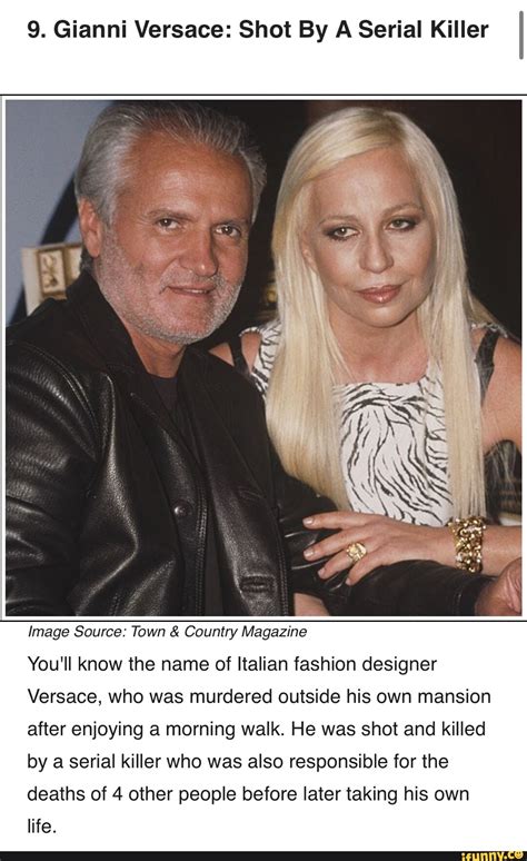 Versace killed by serial killer